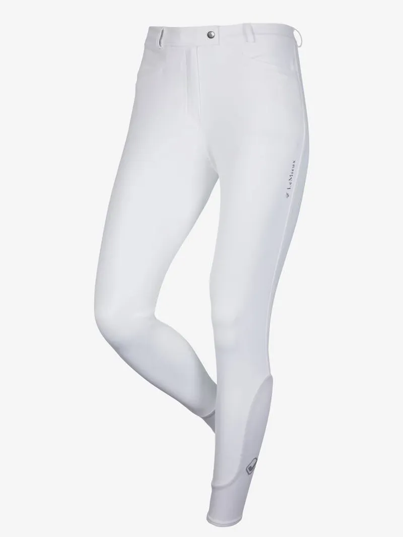 My LeMieux Dynamique Knee Grip Breeches White